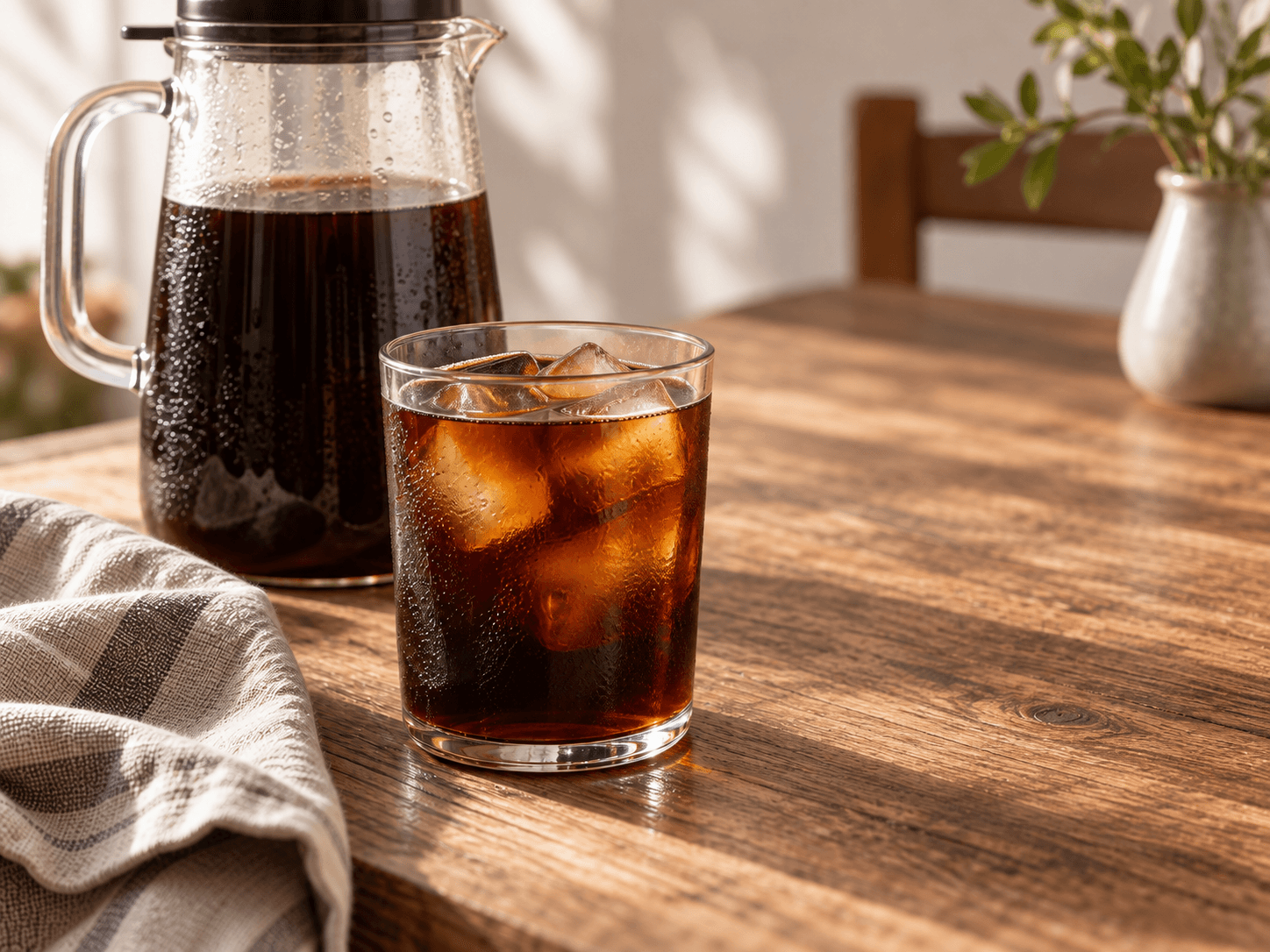 AI illustration of Slow Sunday cold brew
